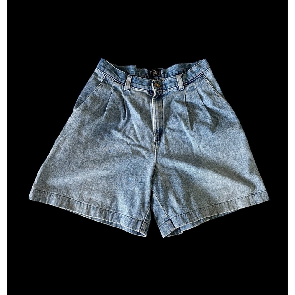 Lee Vintage Chino Jean Shorts Denim Jean Women's 24W‎ 90s Classic Sz 8p